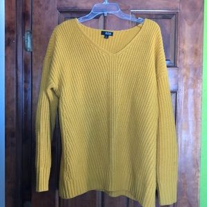 ANA Mustard Colored Over Sized Sweater